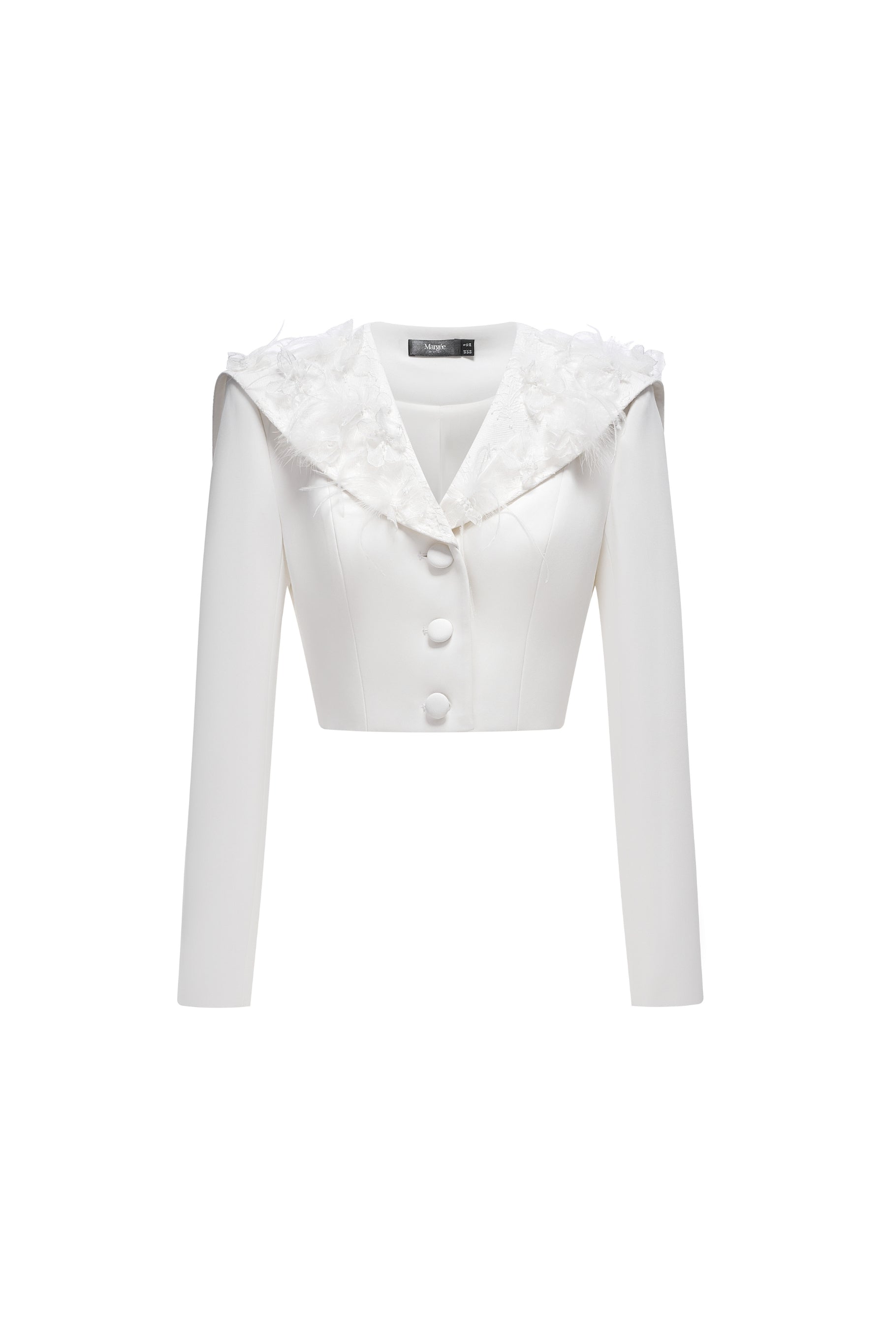 Elina Cropped Jacket Trouser Set