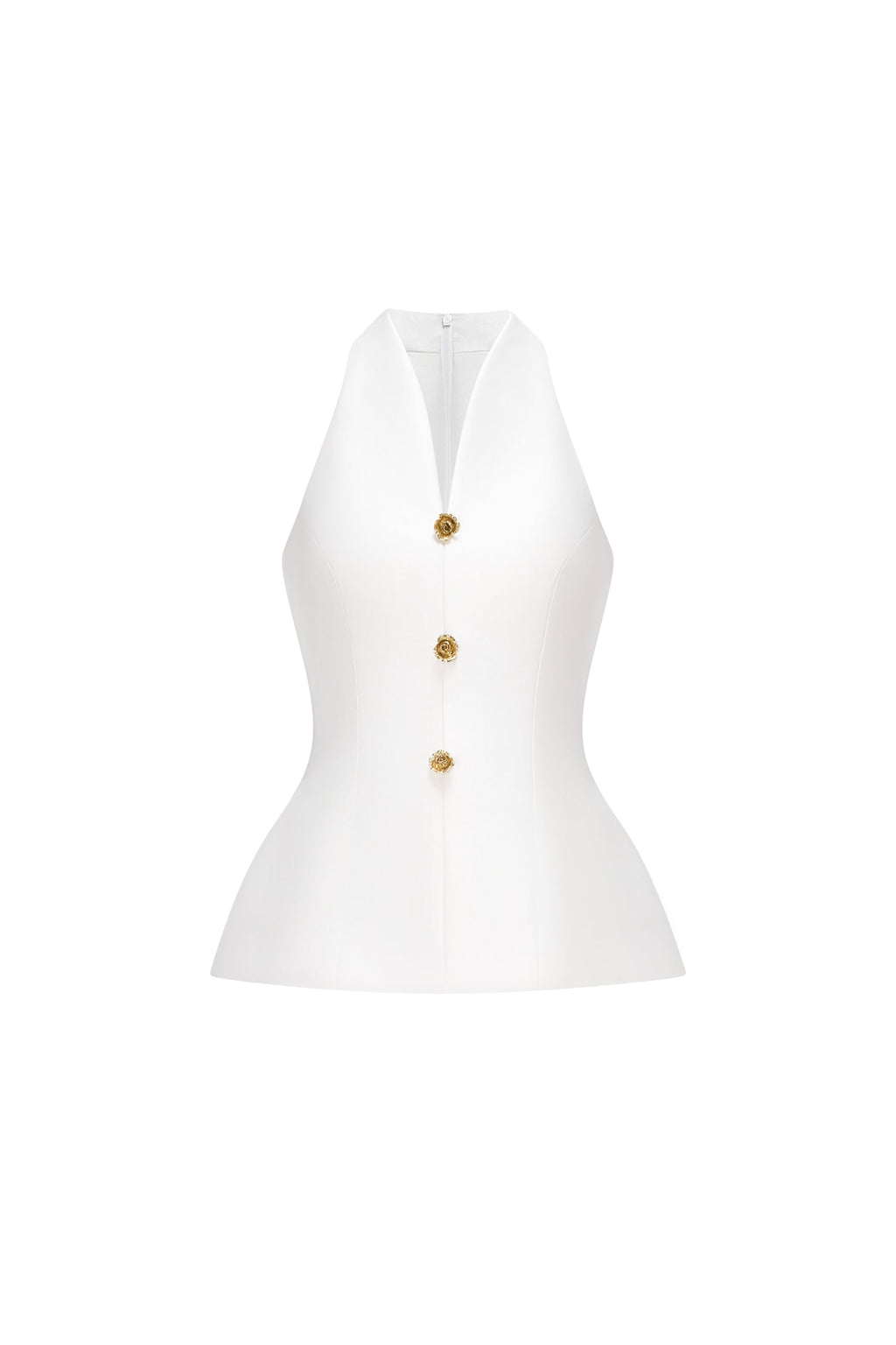 Joise Halter Neck Peplum Midi Set