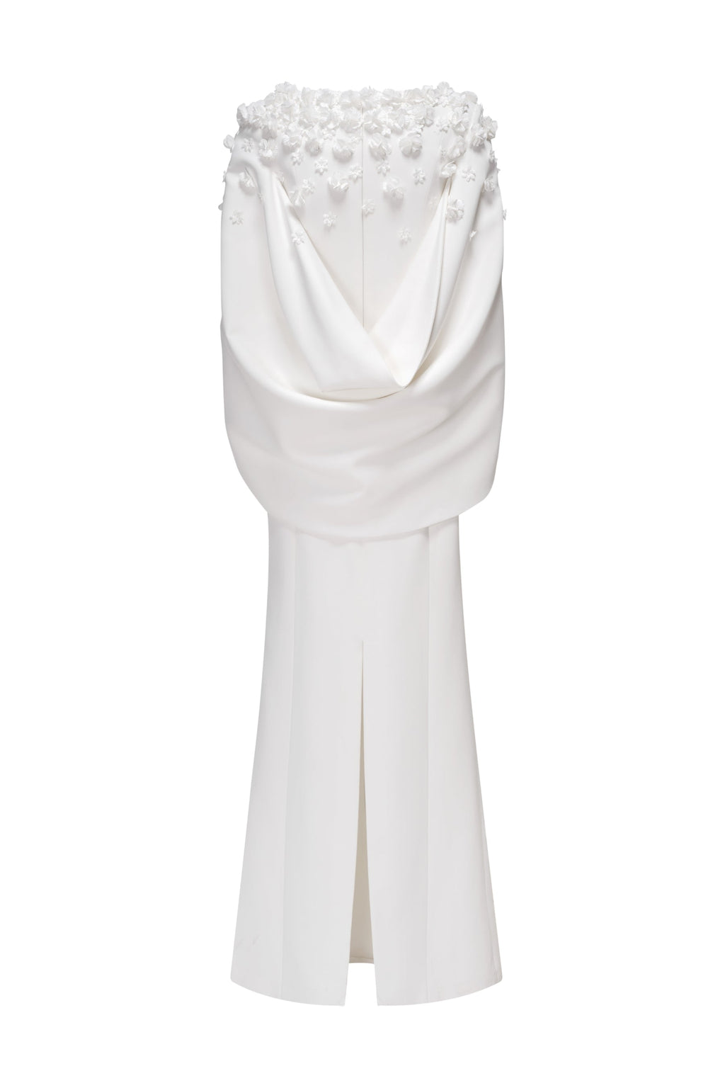 Lily Cape Sleeve Chiffon Maxi Gown