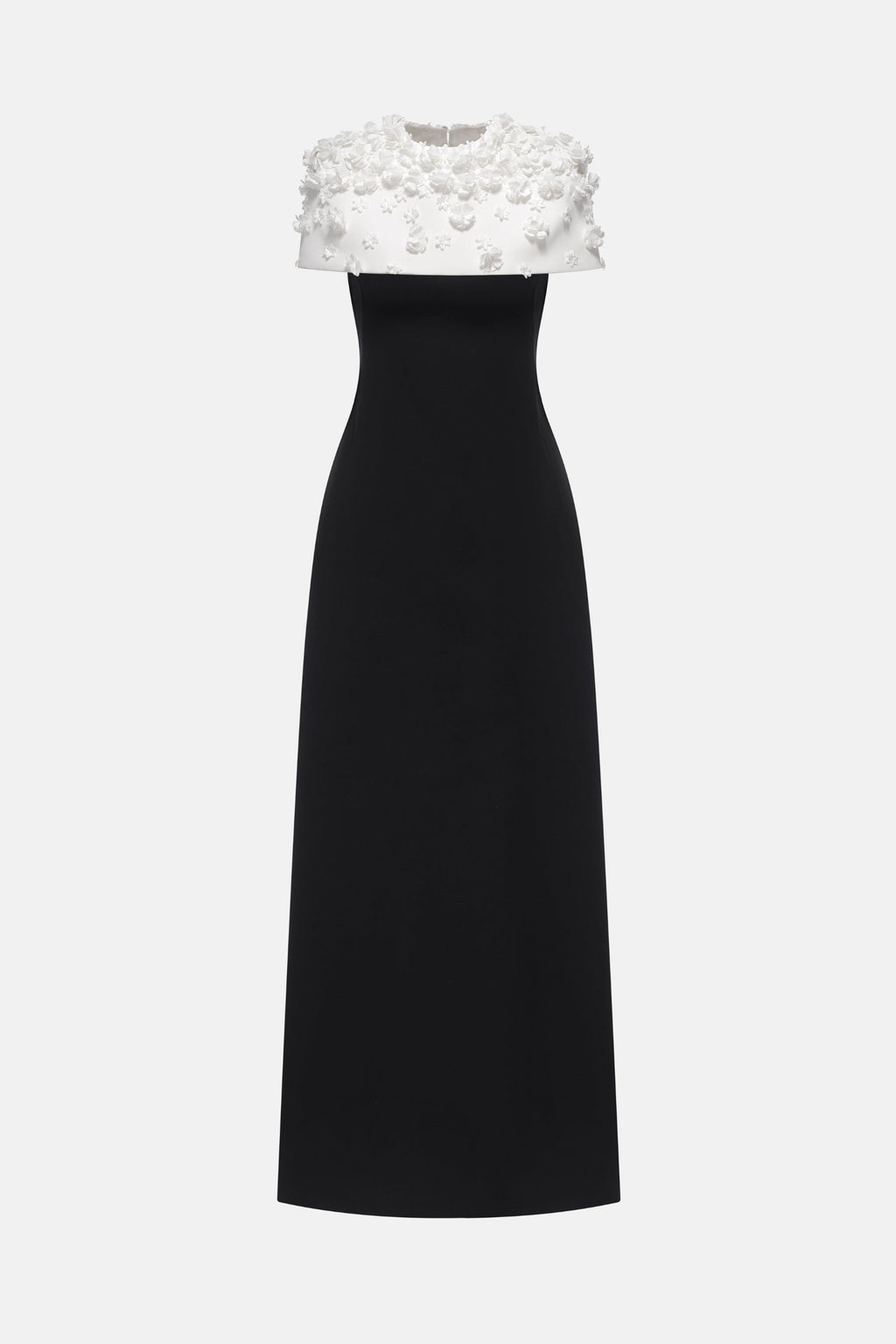Cici Appliqué Structured Midi Dress