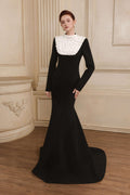 Esther Structured Mermaid Maxi Gown