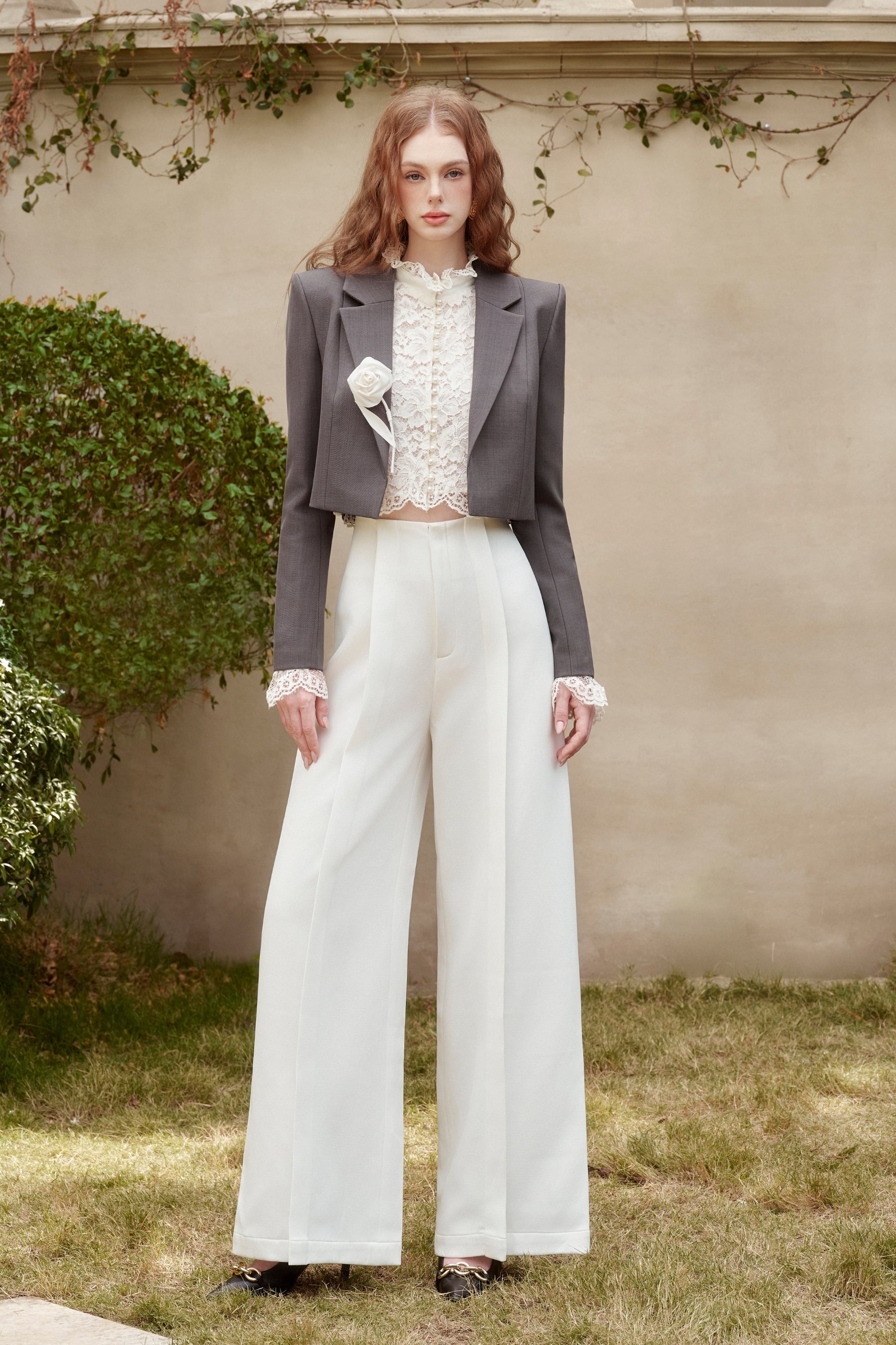 Double Plated Trouser